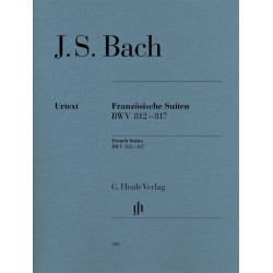 Bach Suites Francesas (Urtext Henle Verlag)