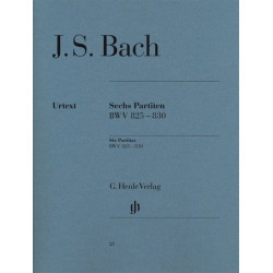 Bach Partitas (Urtext Henle Verlag)