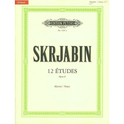 Scriabin Estudios Op.8 (Urtext)